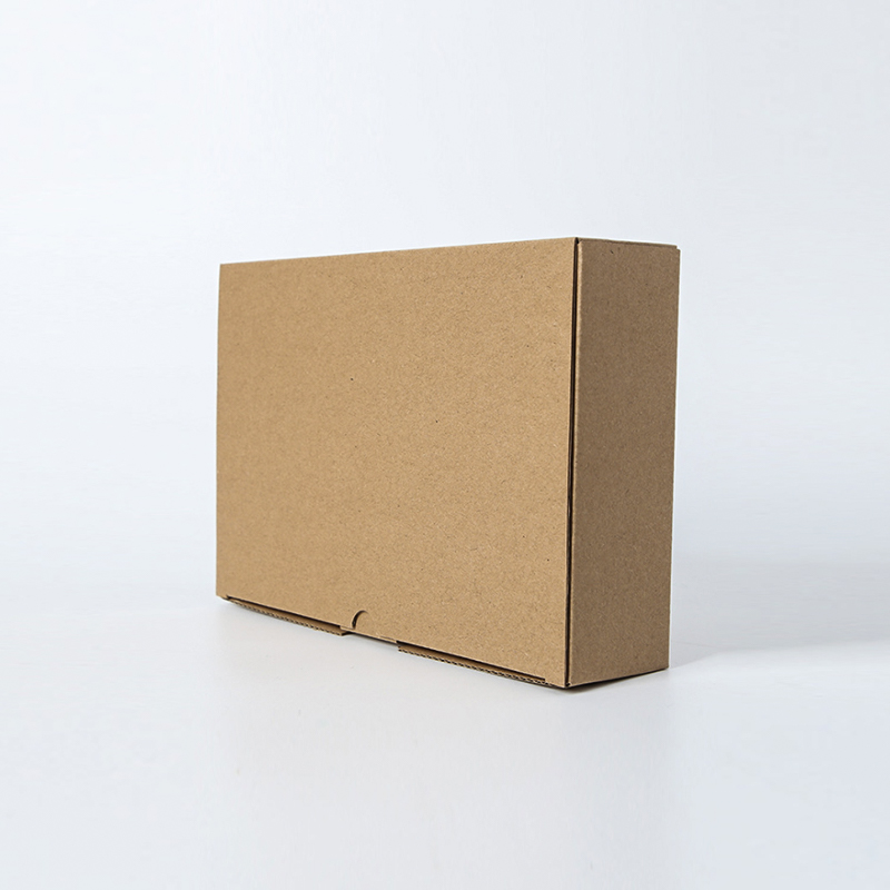 Corrugated folding shipping paper box