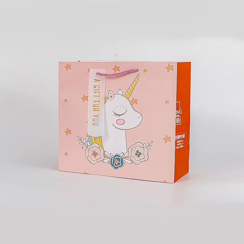 CMYK unicorn Children gift paper bag