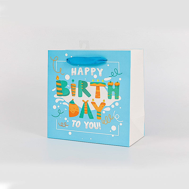 Mini children's day paper gift bags with handles