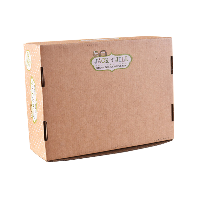 Printing 350gsm kraft paper gift package aircraft box with PVC window