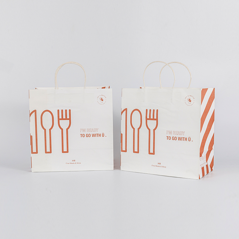 Printed  handle paper bags with your own logo