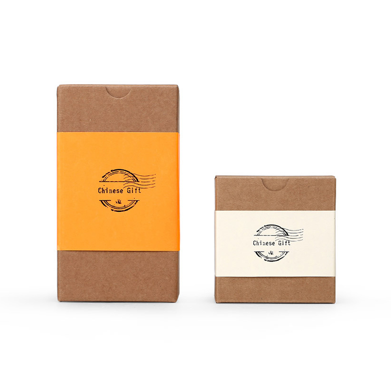 Small luxury recycled colour printing logo packaging paper box