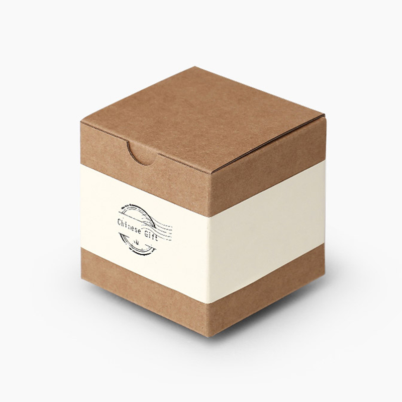 Small luxury recycled colour printing logo packaging paper box