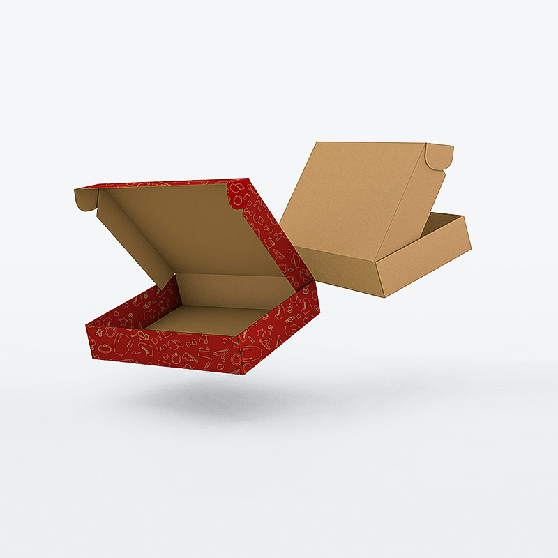 Printed corrugated shipping boxes logo cardboard mailer box