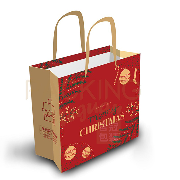 Christmas paper paper bags