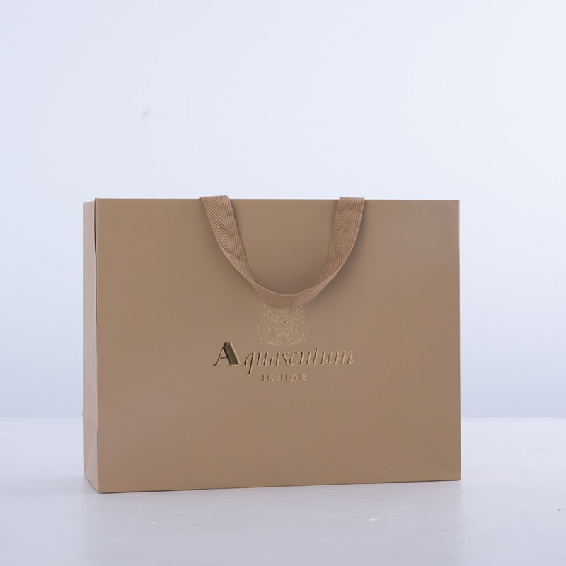 Customized Branded Logo Luxury Black Paper Apparel Packaging Gift Shopping Bag Paper bag